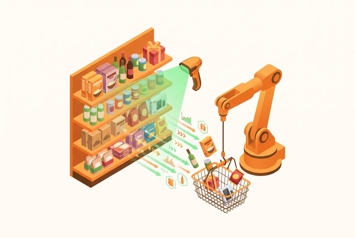 Cover illustration for “Shopping Using AI Tools Across Different Product Categories”