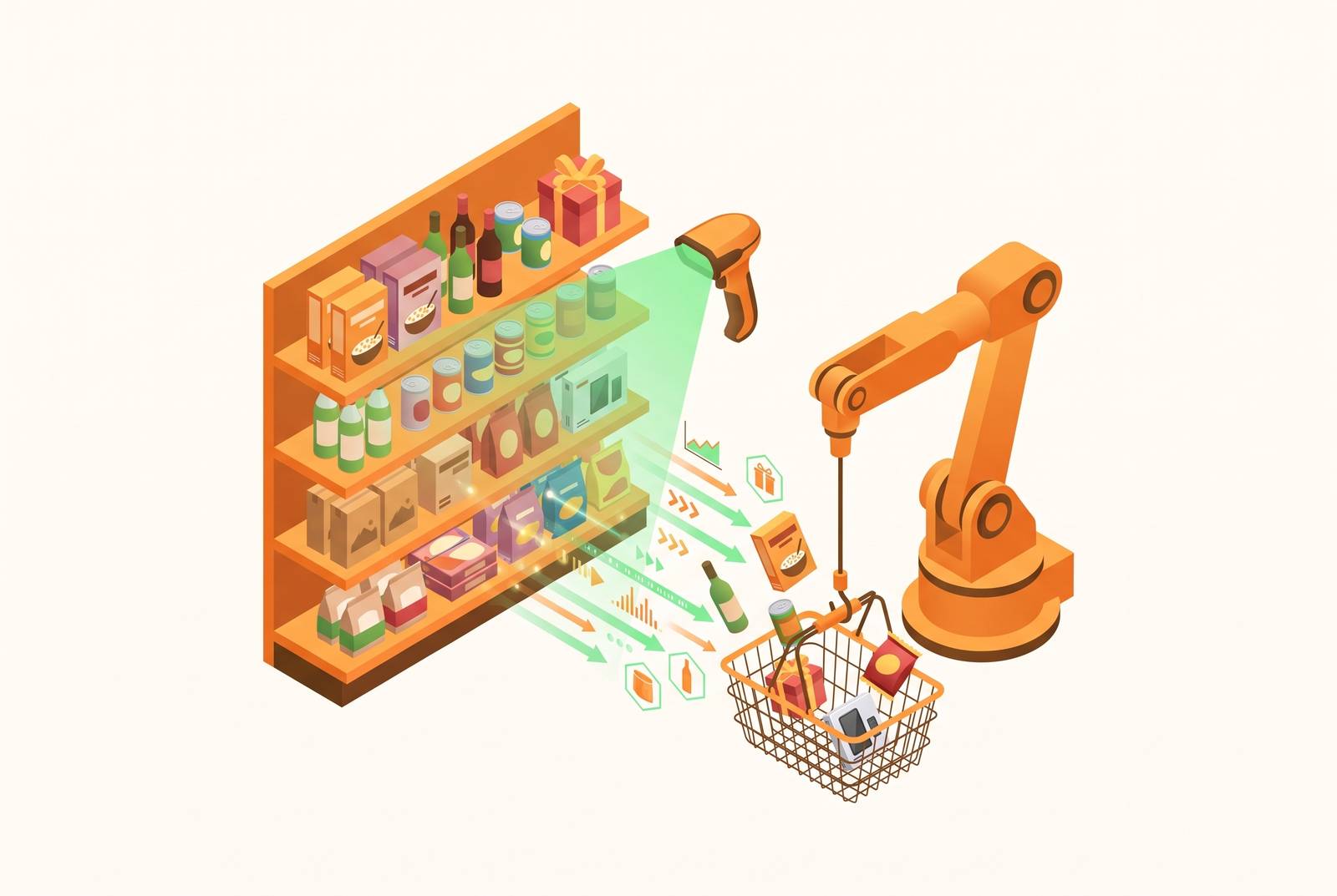 Cover illustration for “Shopping Using AI Tools Across Different Product Categories”