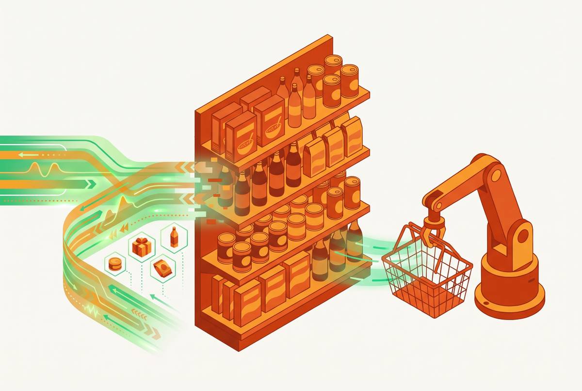 Cover illustration for “Agent-Ready Storefront Architecture Without a Theme Rebuild”