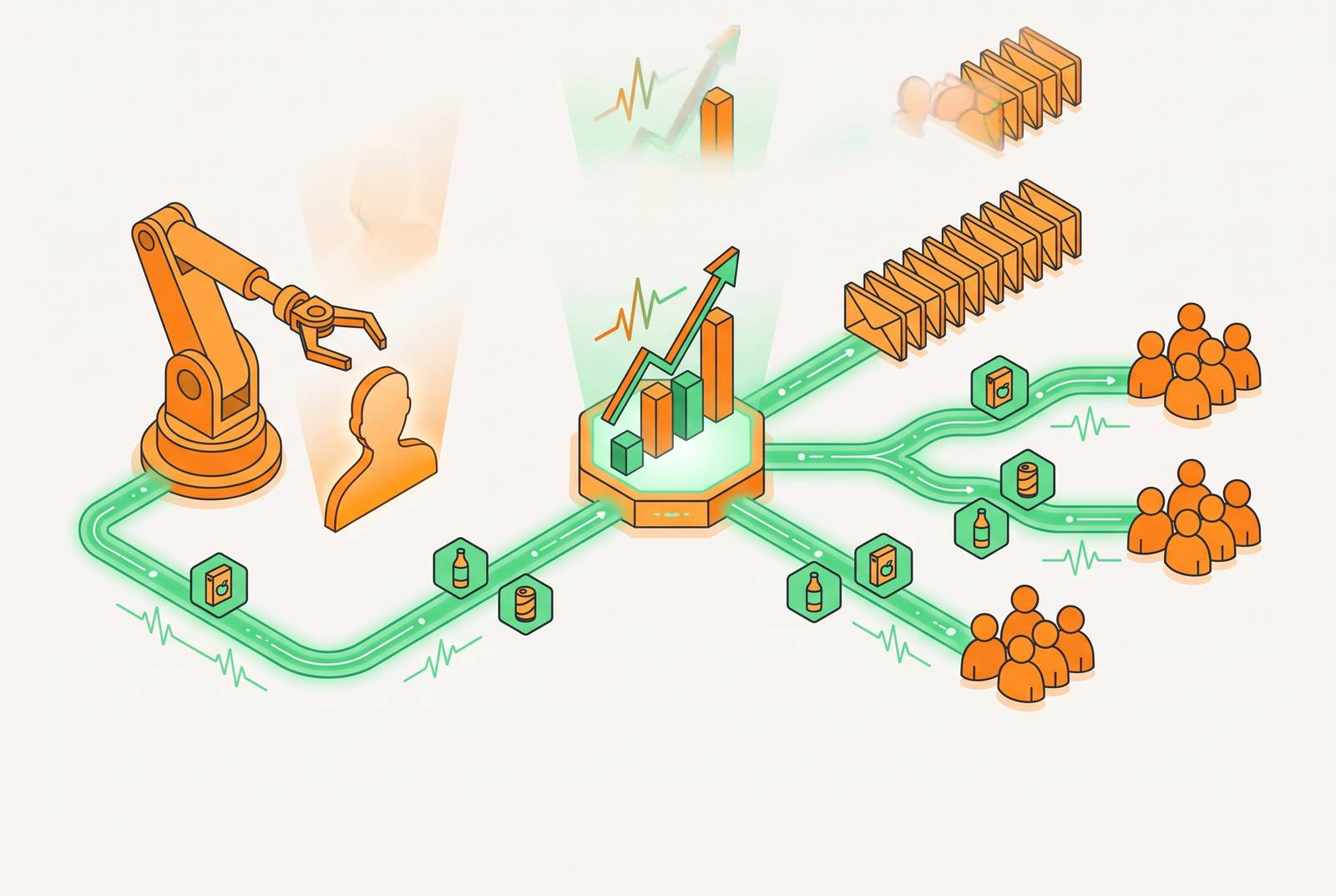Cover illustration for “AI Personalization vs Email Segmentation for DTC Revenue”