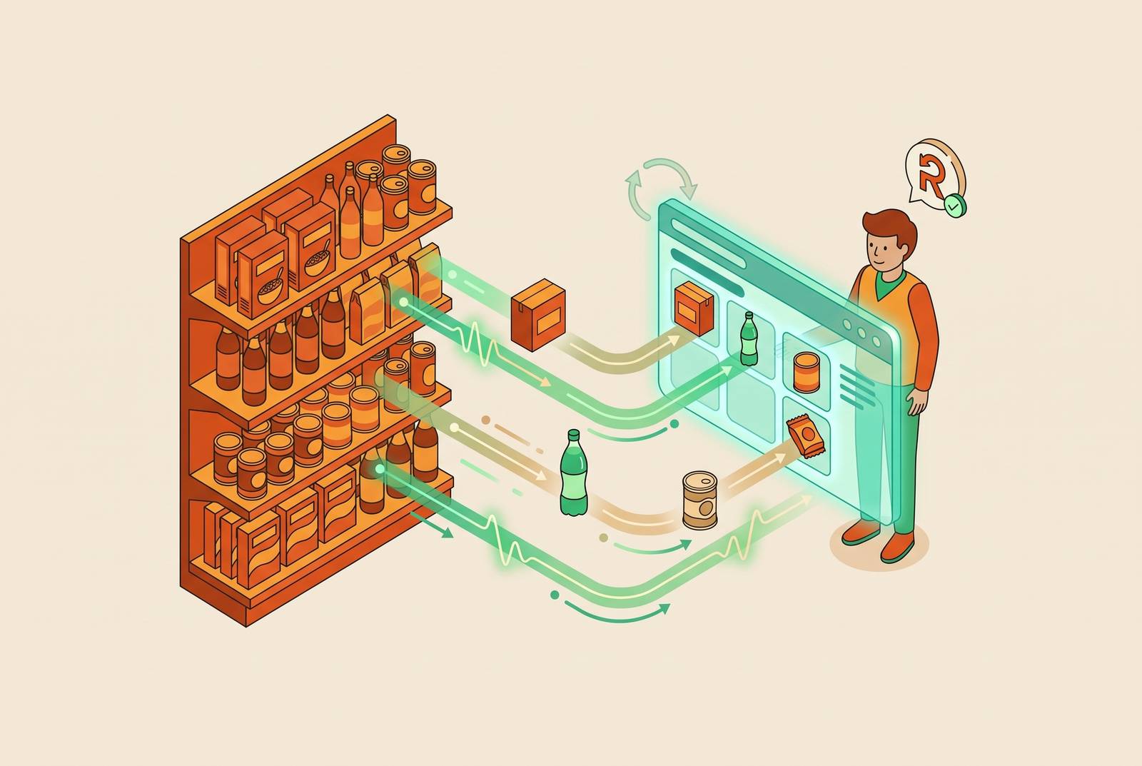 Cover illustration for “Dynamic Product Page Personalization for Returning Shoppers”