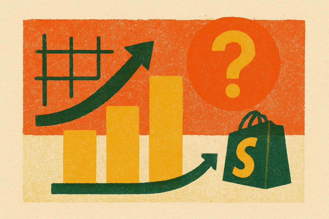 Cover illustration for “A/B Test Sample Size Calculation for Shopify DTC Stores”