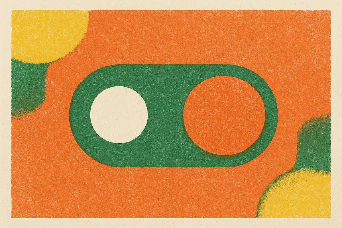 Cover illustration for “Subscription vs One-Time Purchase Toggle UX on DTC Sites”
