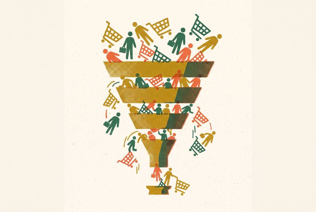 Cover illustration for “Checkout Funnel Drop-Off Analysis for DTC Shopify Stores”