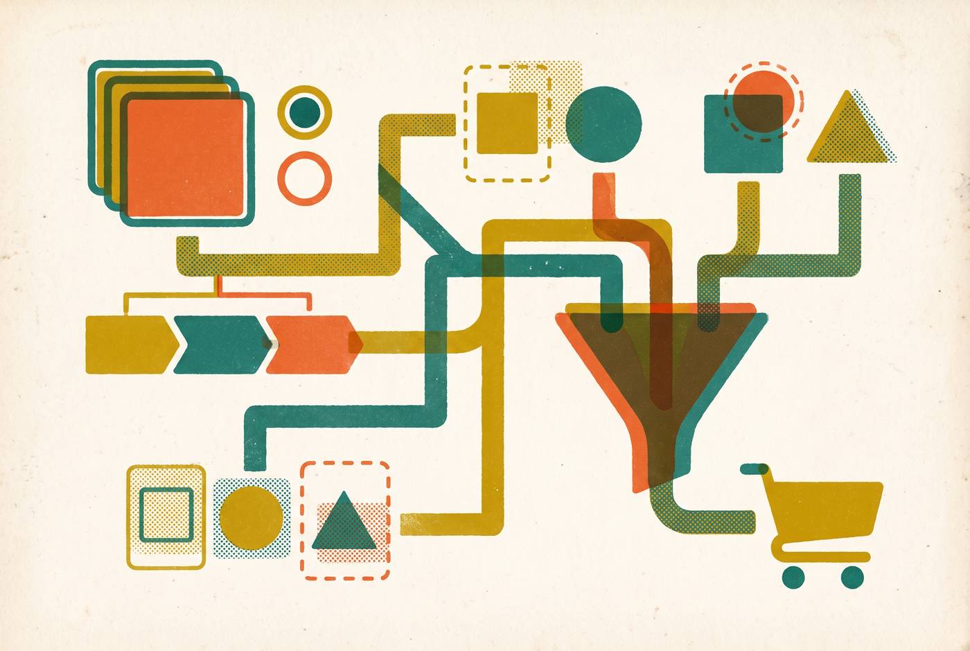 Cover illustration for “Quiz and Configurator Flows as Pre-Cart Conversion Tools”