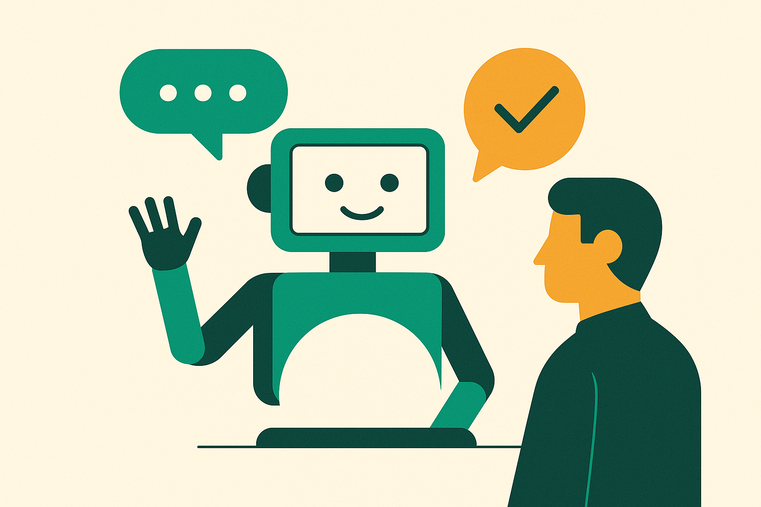 Cover illustration for “Conversational AI for B2B Sales and Customer Engagement”