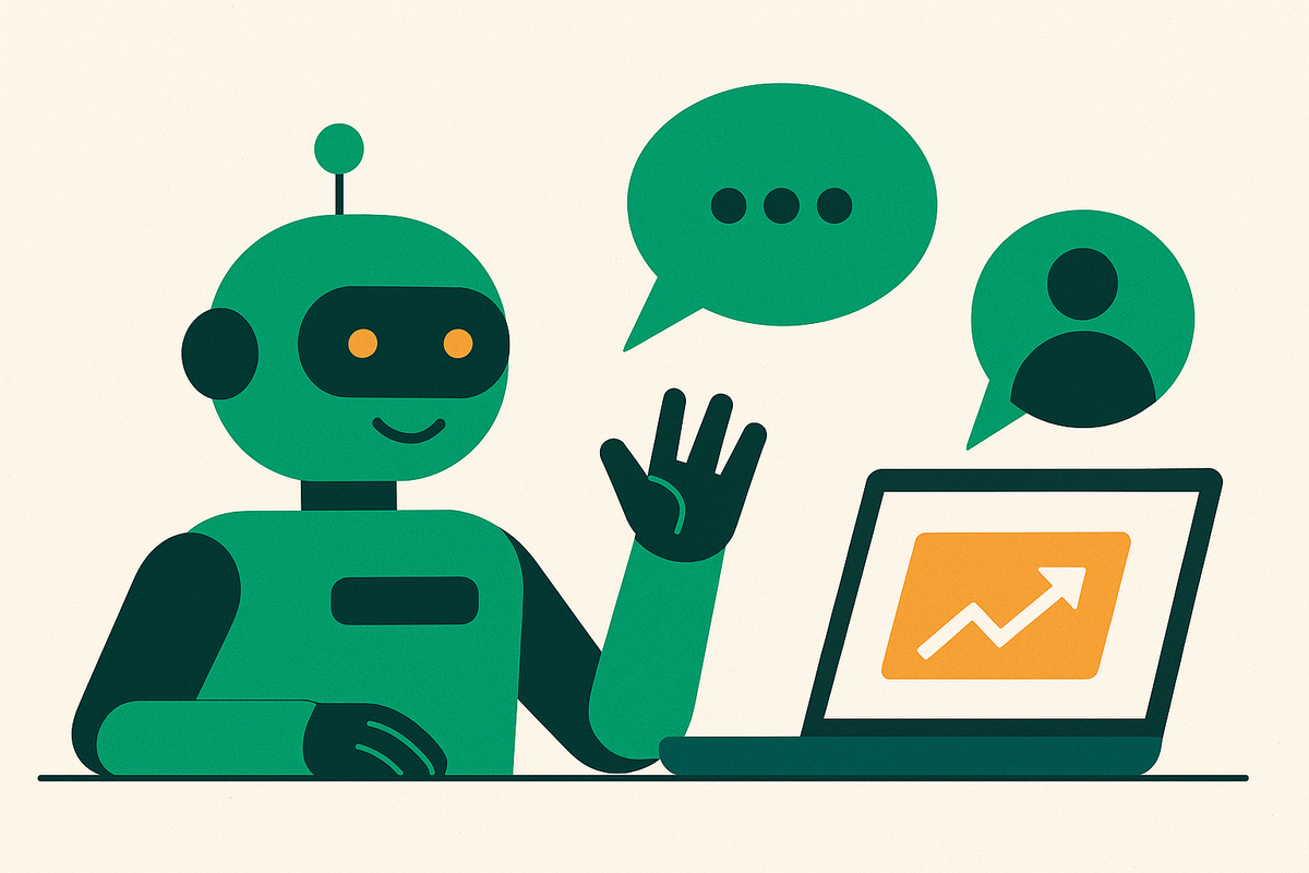 Cover illustration for “Conversational AI Examples in Sales Onboarding and Enablement”