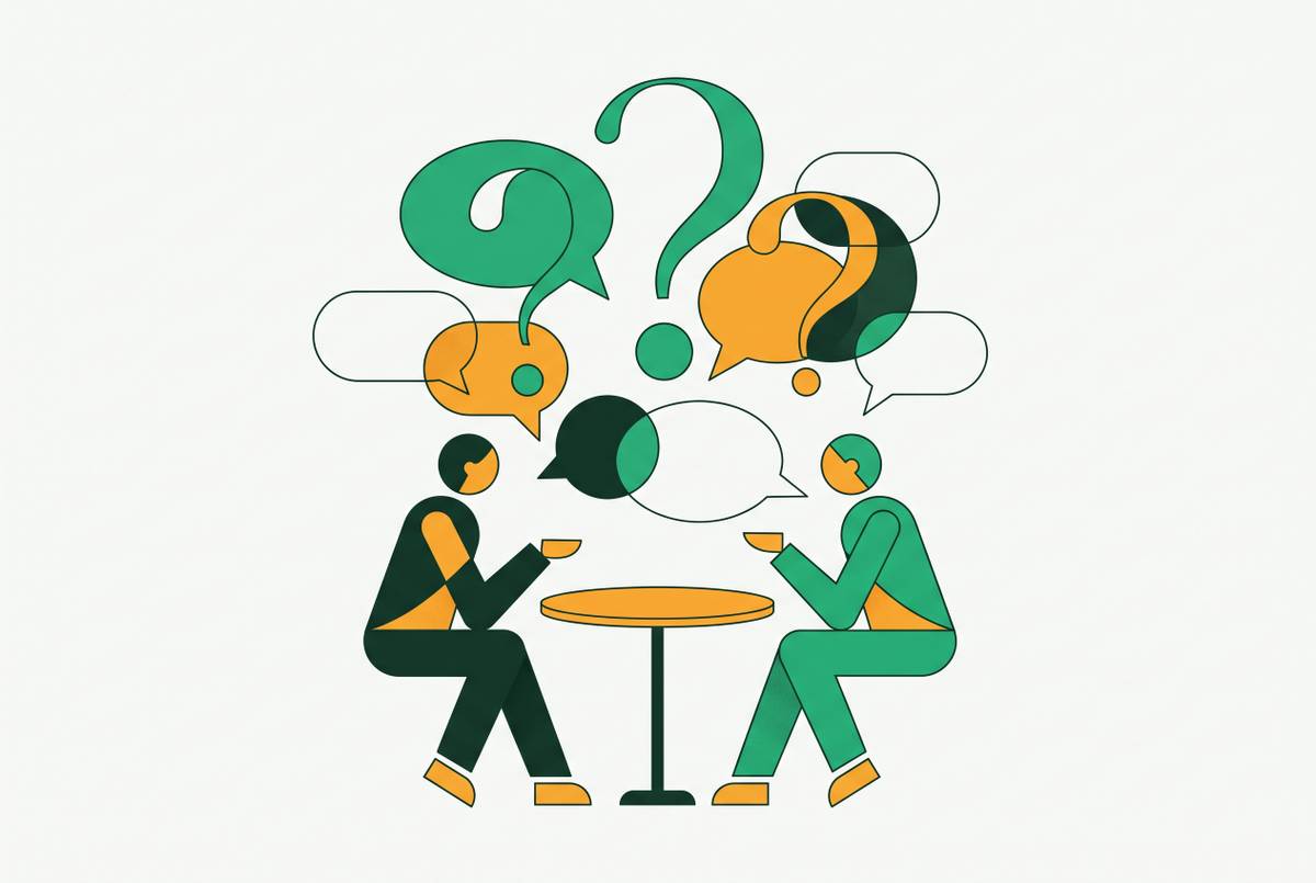Cover illustration for “Open-Ended Question Examples for Sales Discovery Calls”
