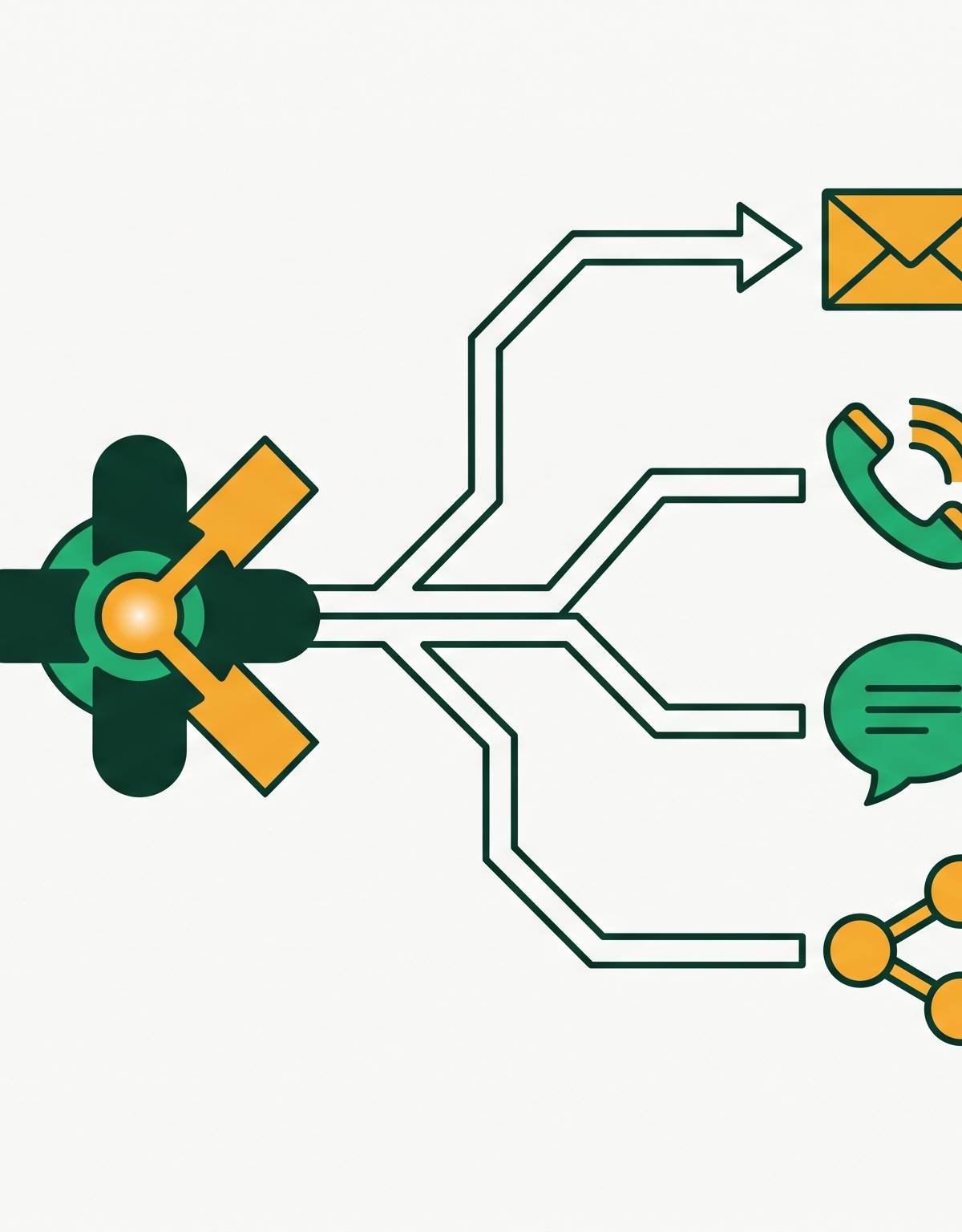 Cover illustration for “Building a Multi-Channel Outbound Sequence in 2024”