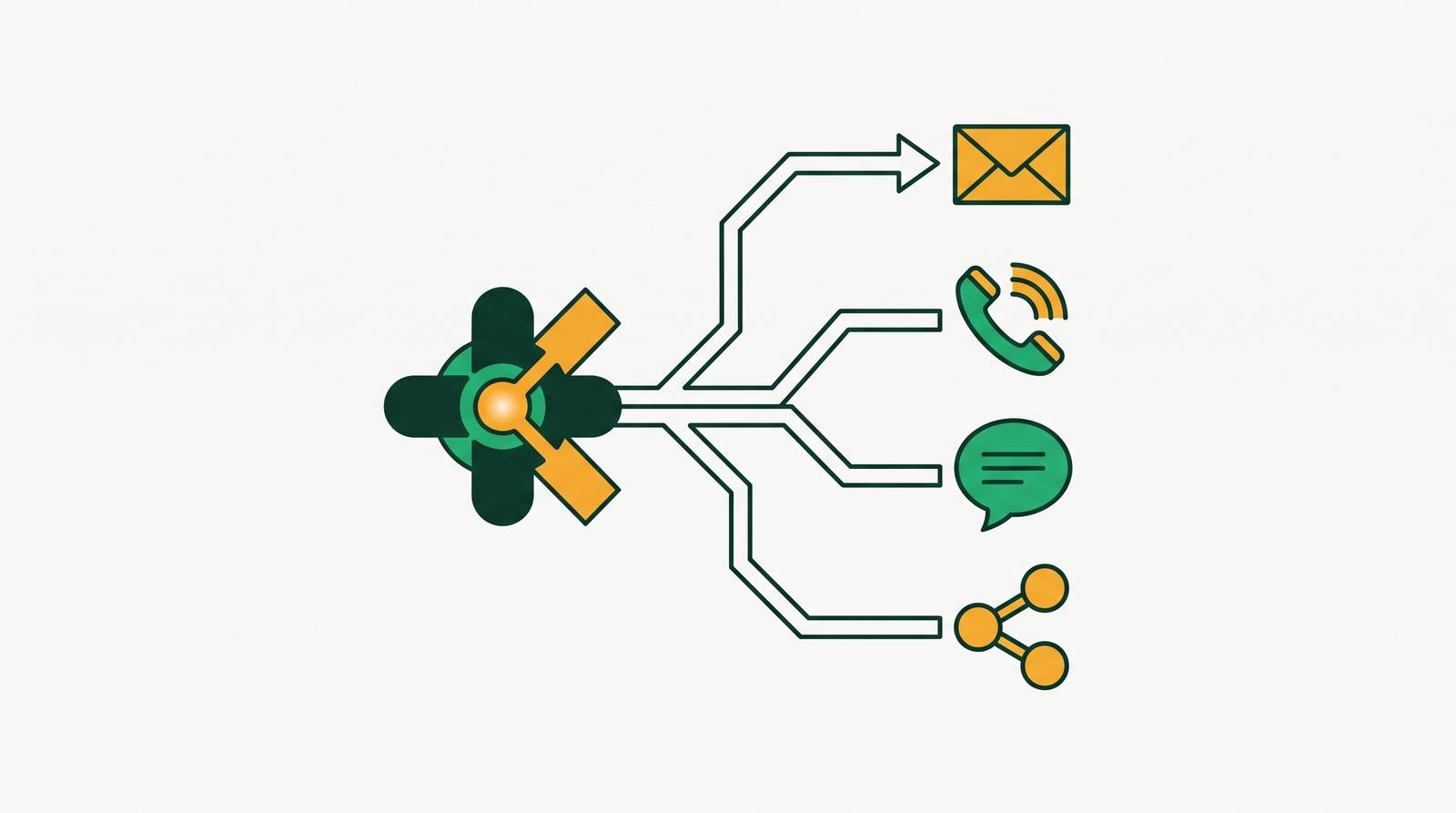 Cover illustration for “Building a Multi-Channel Outbound Sequence in 2024”