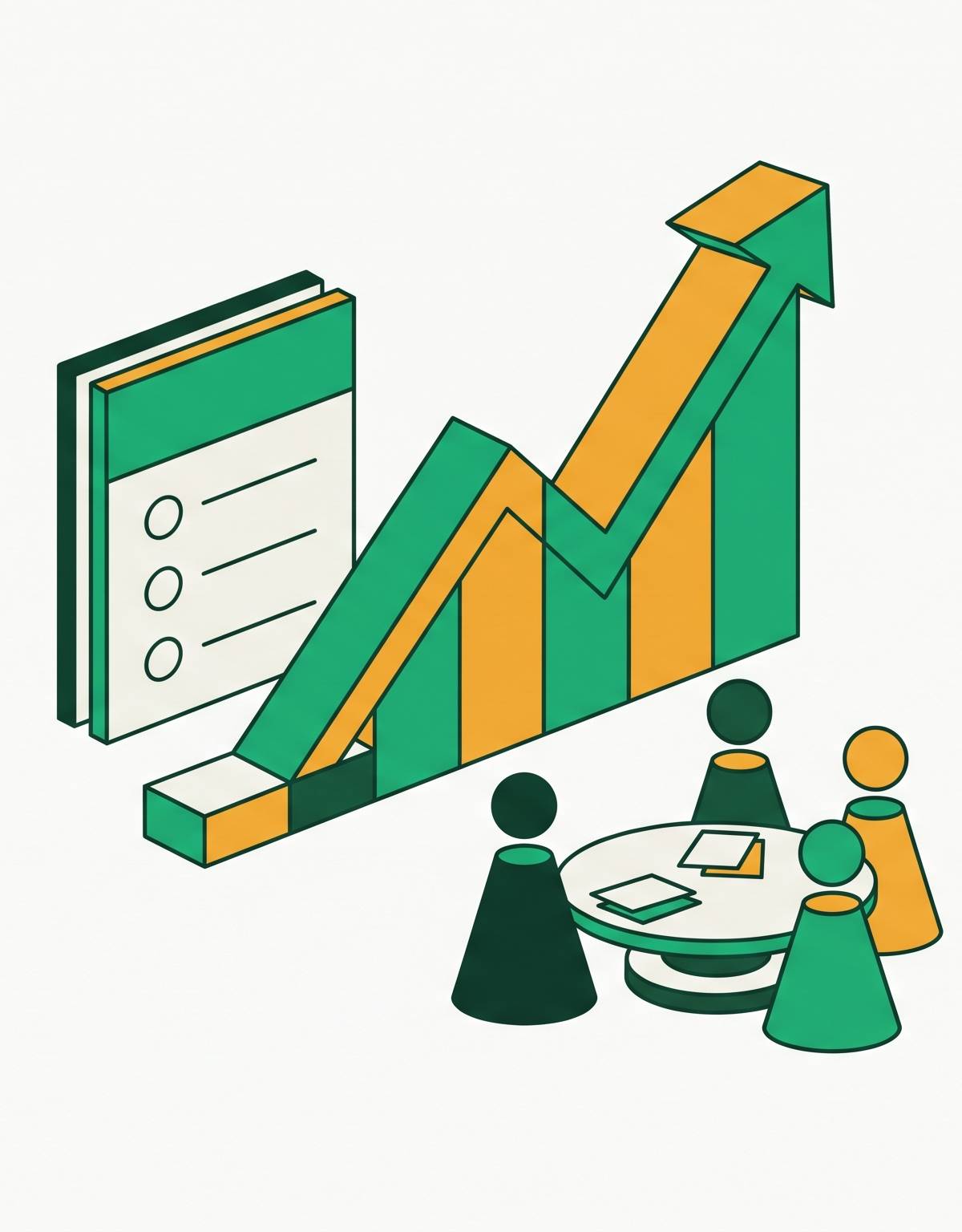 Cover illustration for “QBR Structure and Agenda for Sales Teams”