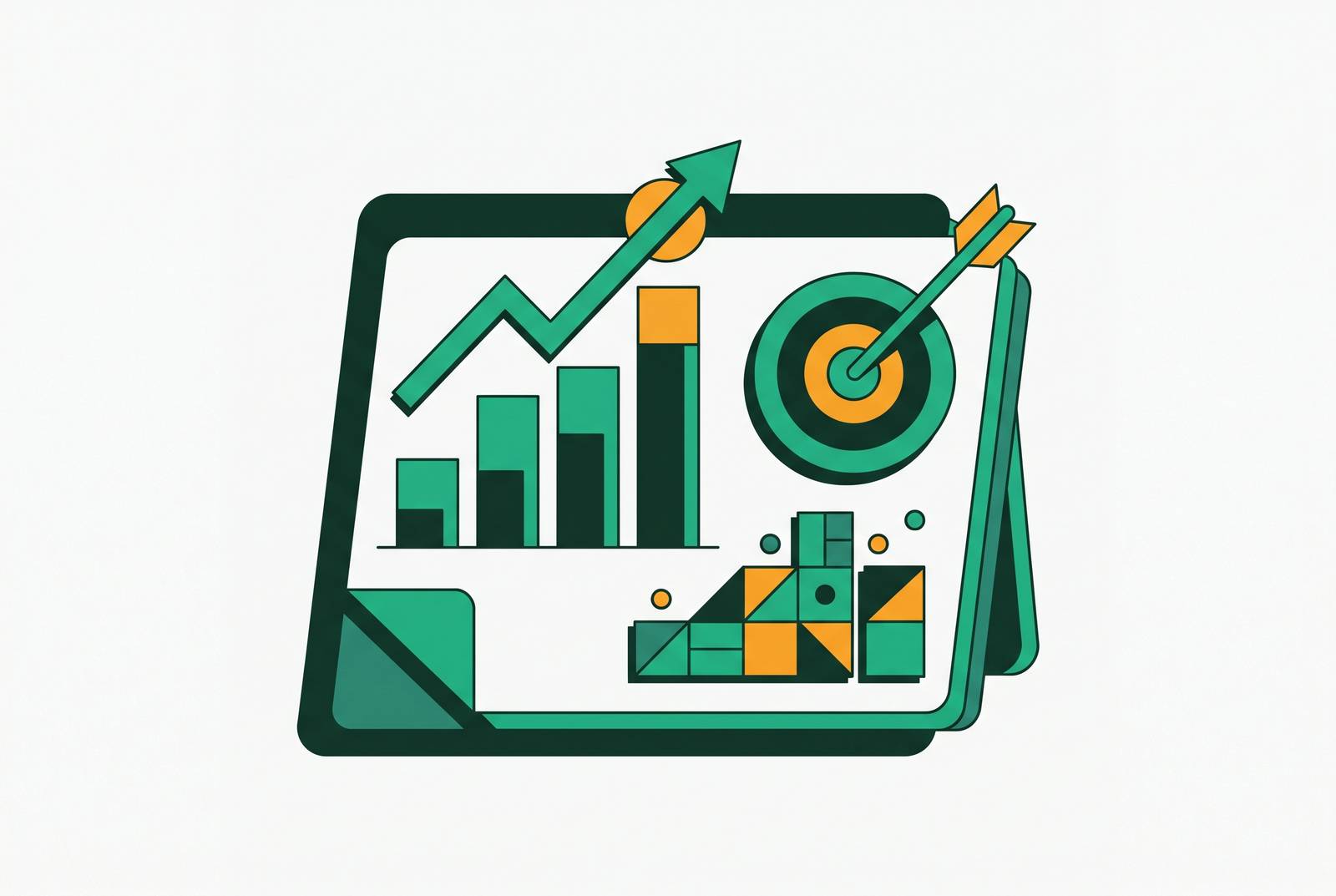 Cover illustration for “Quarterly Business Review Template for Sales Leaders”