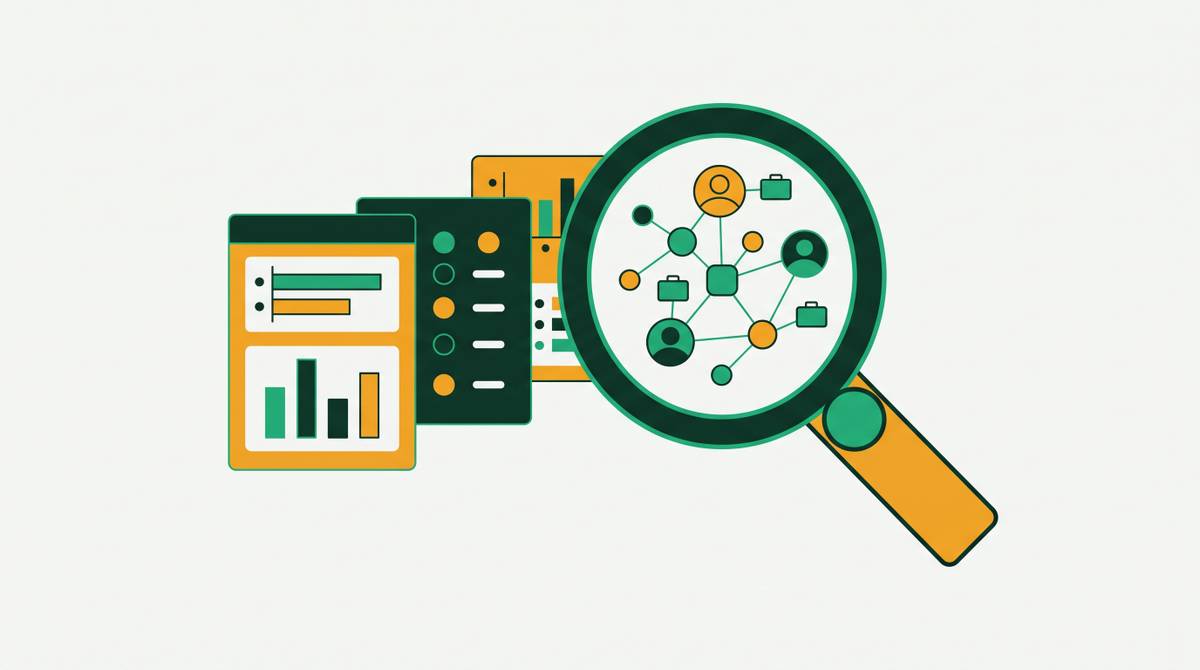 Cover illustration for “Sales Intelligence Platforms Compared for B2B Prospecting”