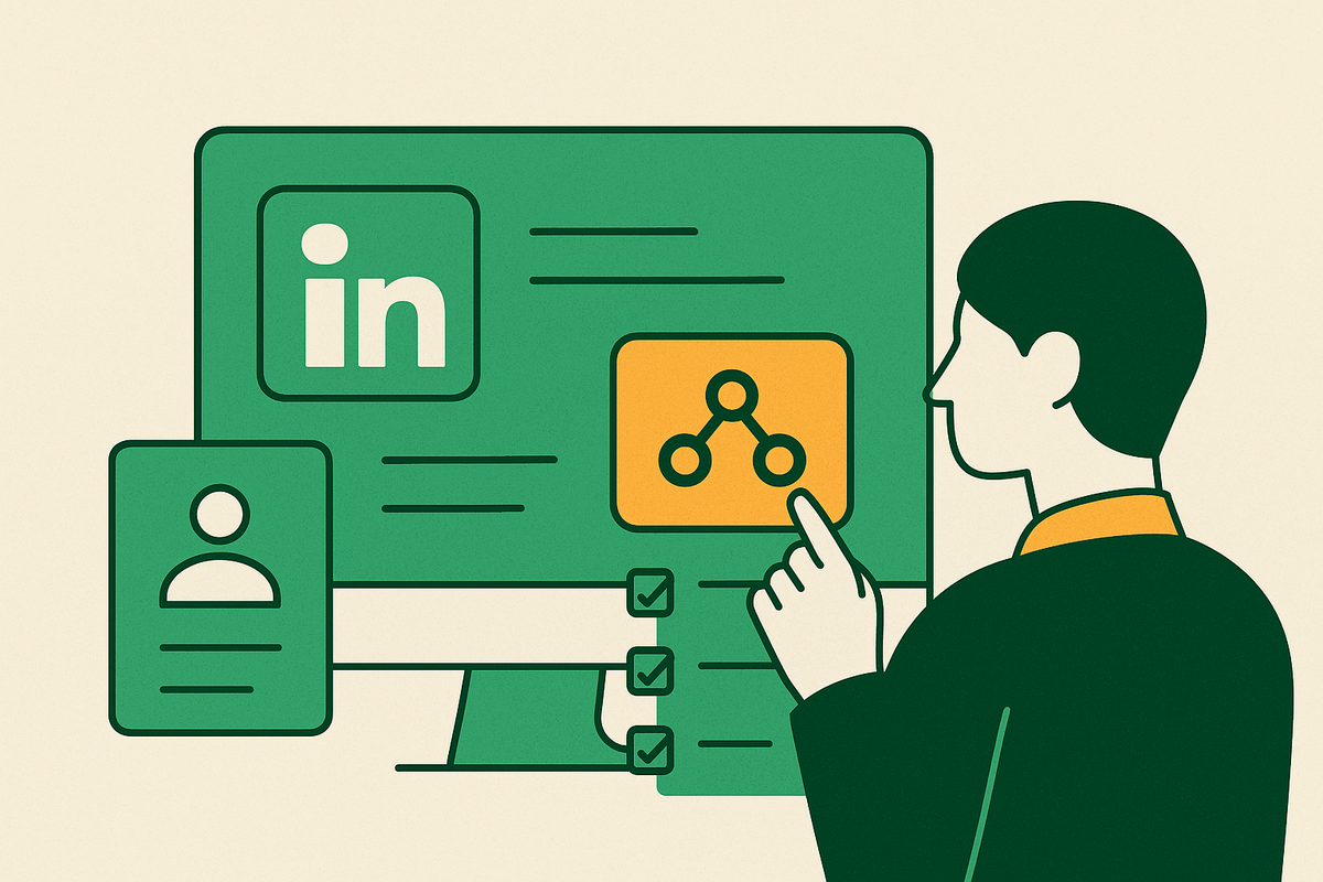 Cover illustration for “LinkedIn Sales Navigator Features and CRM Integration Options”