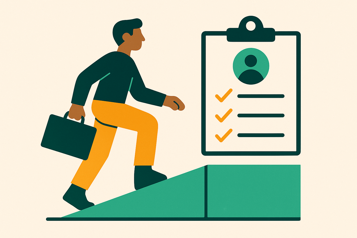 Cover illustration for “Sales Rep Ramp Time Reduction Through Structured Onboarding”