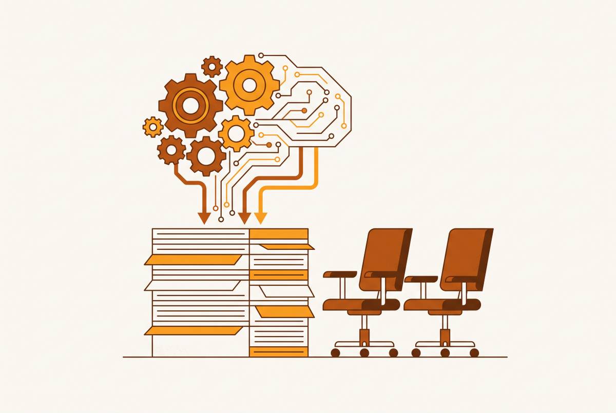 Cover illustration for “AI Medical Billing Companies That Eliminate the In-House Billing Team Entirely”