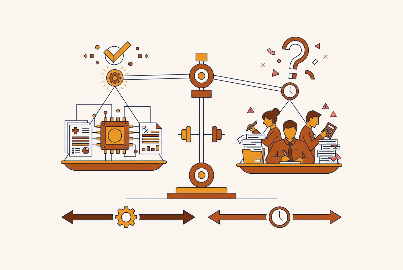 Cover illustration for “AI Medical Billing Accuracy Compared to In-House Staff”