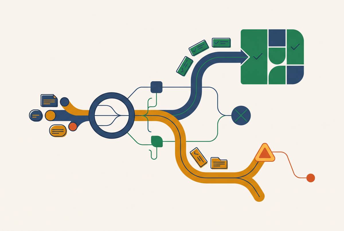 Cover illustration for “AI Denial Prediction Models and Real-Time Claim Routing in RCM Platforms”