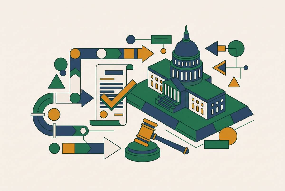 Cover illustration for “PAHPA and Federal Prior Authorization Legislation Status in Congress”