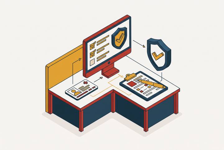 Cover illustration for “Denial Prevention at the Front Desk Through Eligibility and Auth Verification”