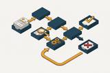 Cover illustration for “Denial Management Process Flowchart for Physician Practices”