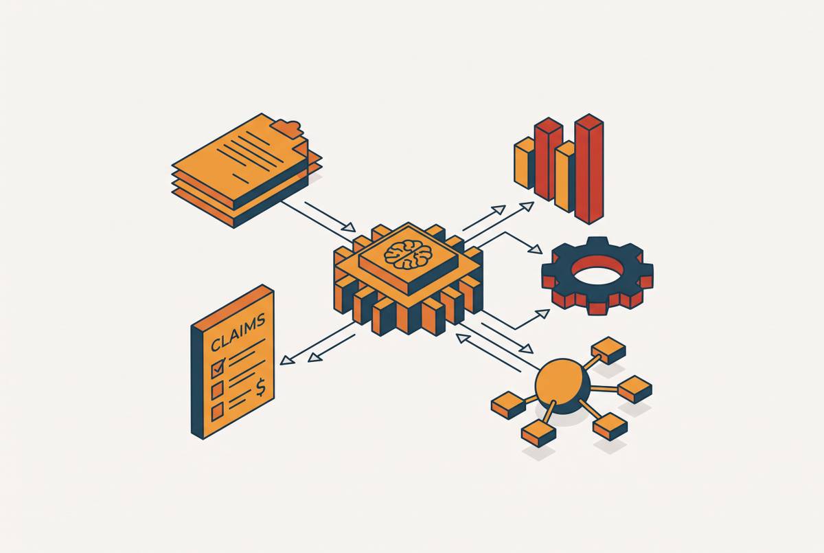 Cover illustration for “AI Adoption Priorities for RCM Leaders in 2025”
