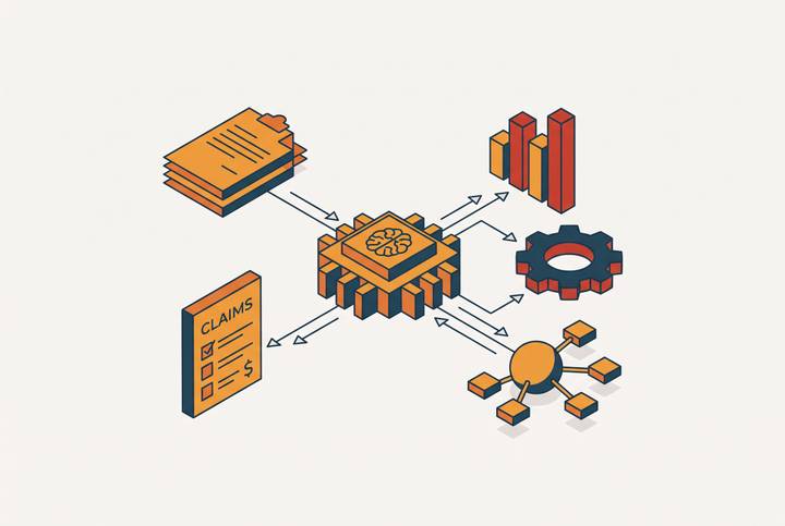 Cover illustration for “AI Adoption Priorities for RCM Leaders in 2025”