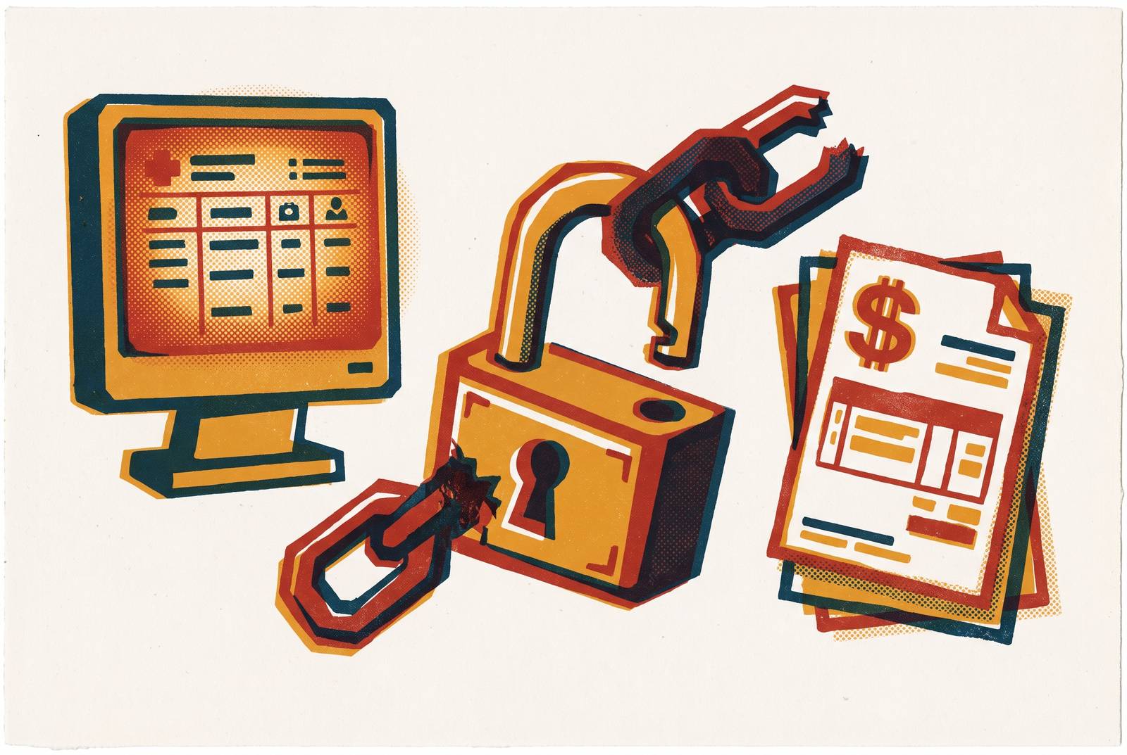 Cover illustration for “Why Your EMR Should Never Be a Condition of Hiring a Billing Service”