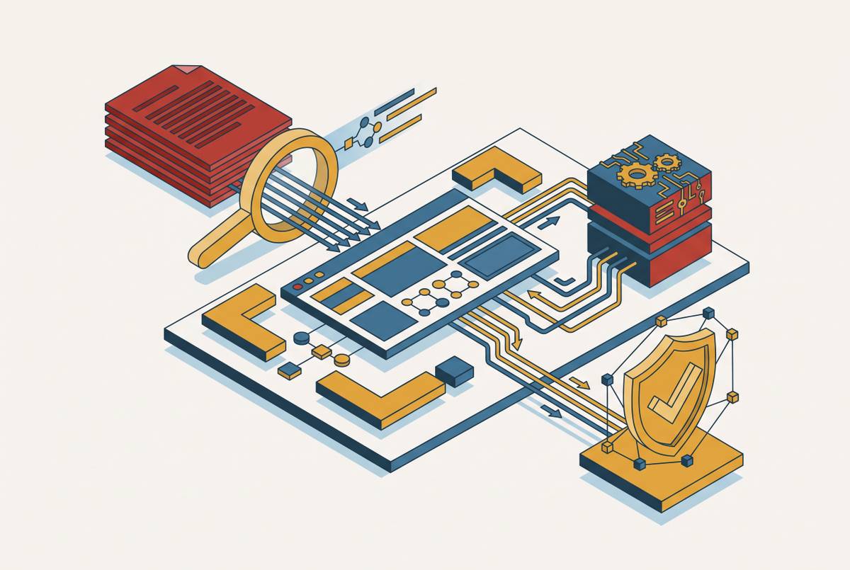 Cover illustration for “Payer Policy Monitoring with AI for Proactive Billing Compliance”