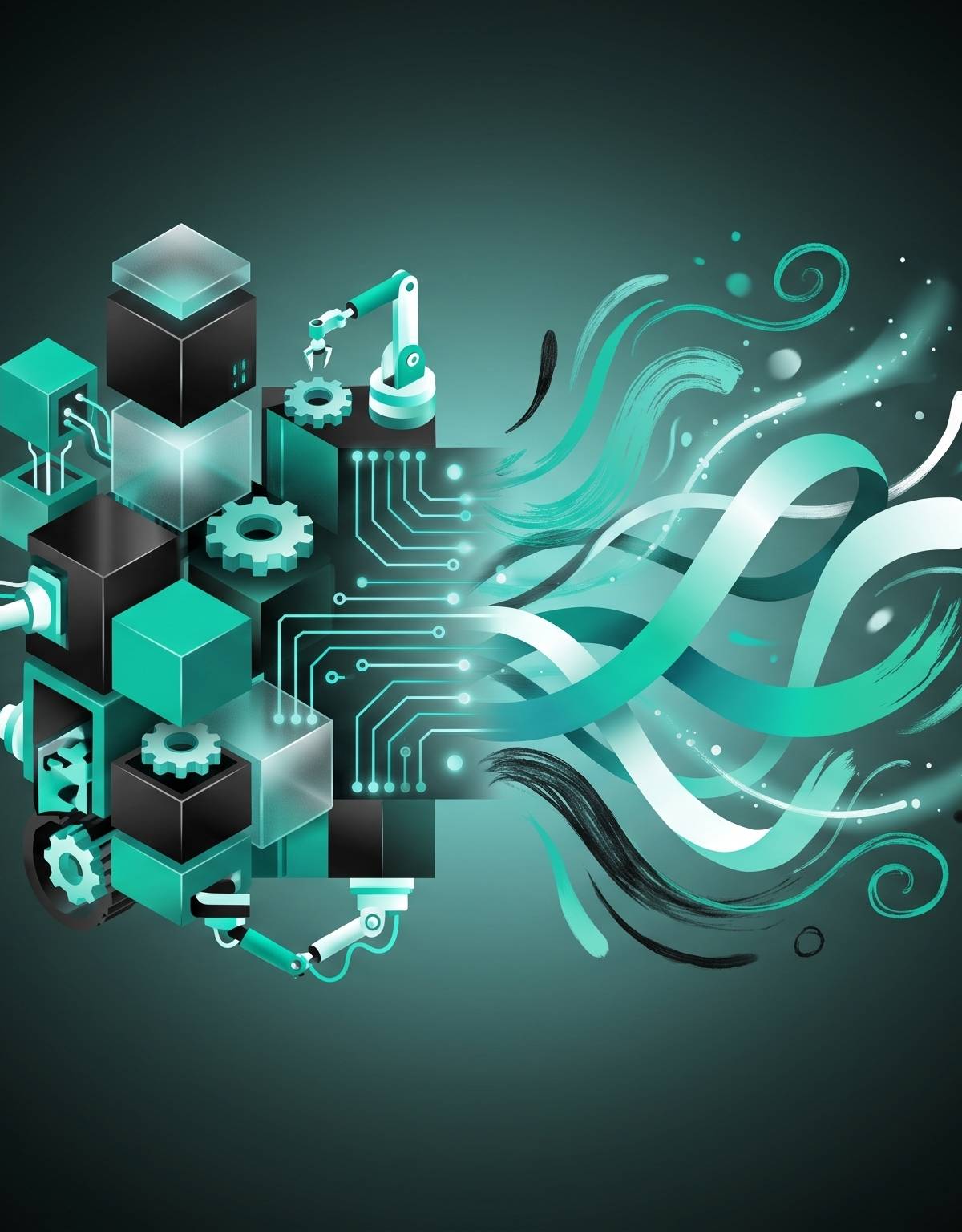 Cover illustration for “Agentic Coding vs Vibe Coding for Software Teams”