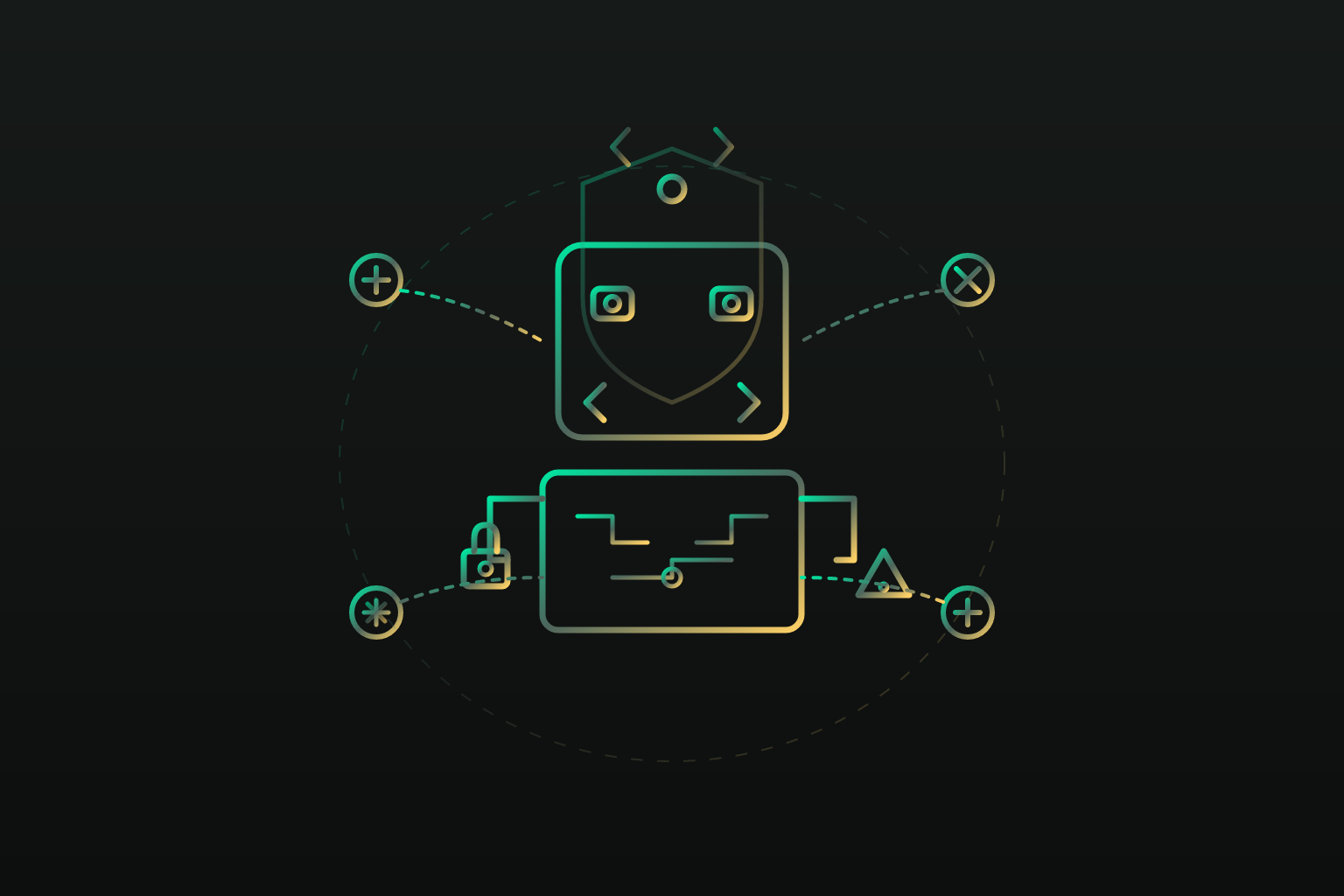 Cover illustration for “OWASP Top 10 for LLMs Applied to Coding Agents”
