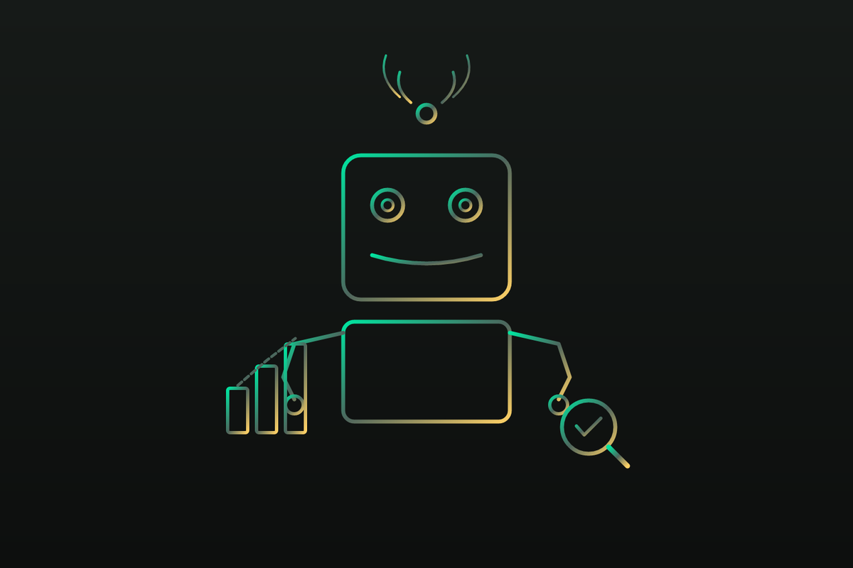 Cover illustration for “Demystifying Evals for AI Agents in Practice”