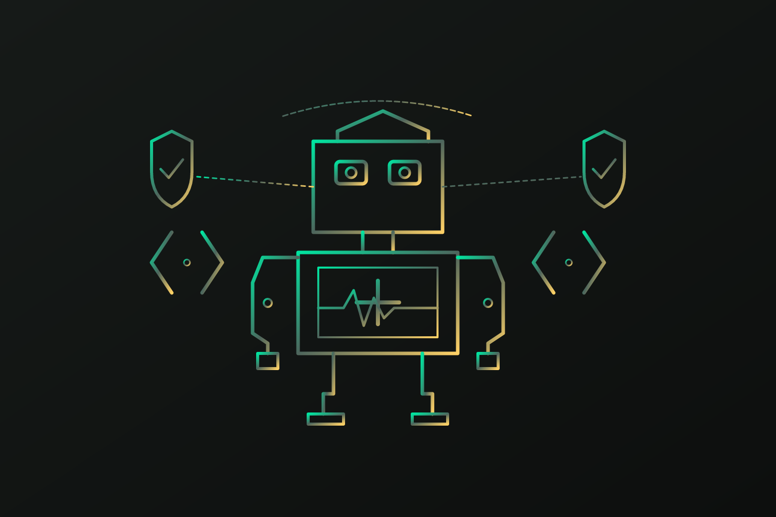 Cover illustration for “AI Coding Agents in Regulated Healthcare Engineering”