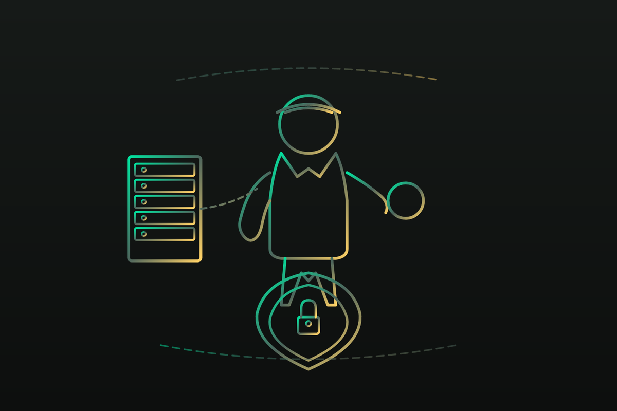 Cover illustration for “Secret Management for Agents Running in Private Infrastructure”