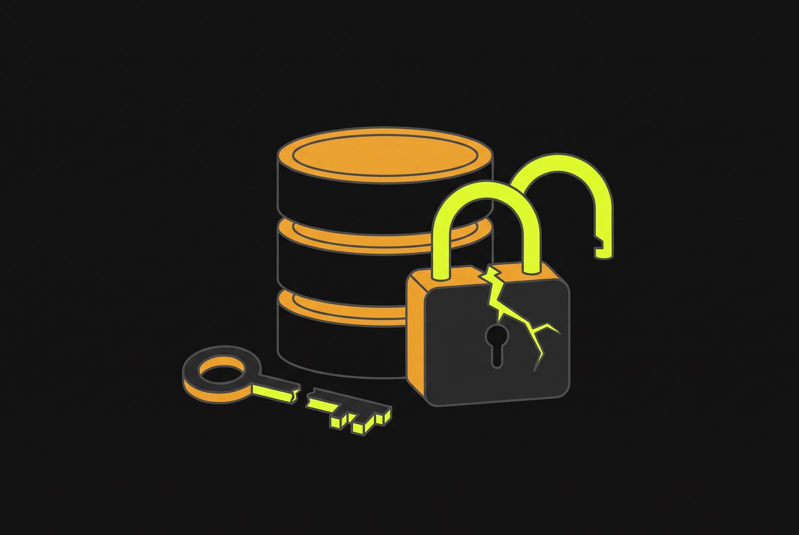 Cover illustration for “Cryptographic Failures in Data-at-Rest Implementations”