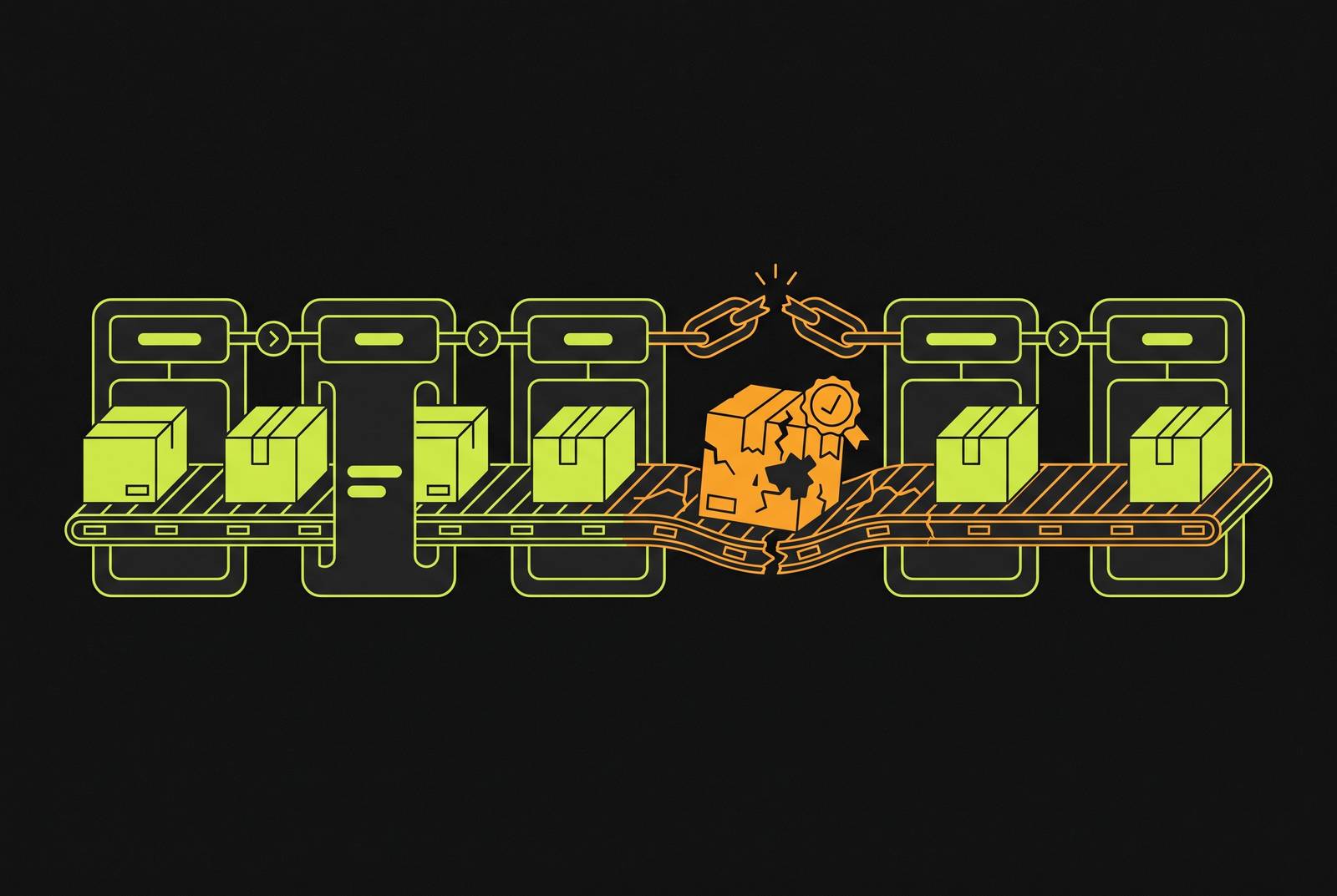 Cover illustration for “Software and Data Integrity Failures in CI/CD Pipelines”