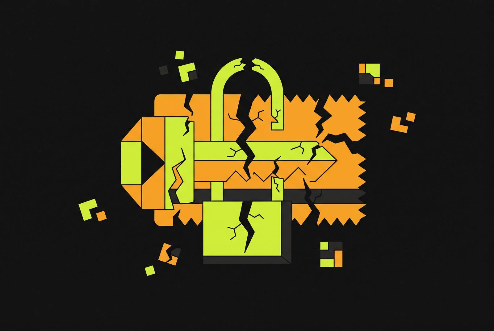 Cover illustration for “Broken Cryptography in Custom Token and License Key Schemes”