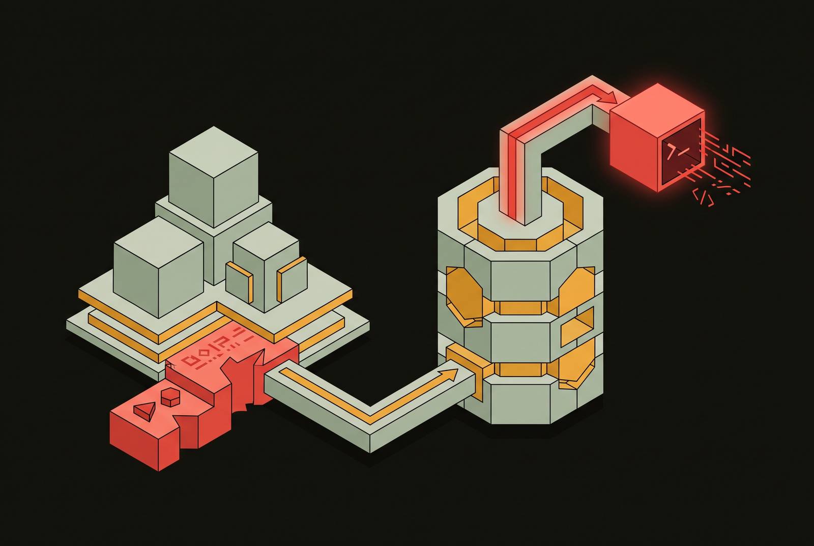 Cover illustration for “Prototype Pollution to Remote Code Execution in Node.js”