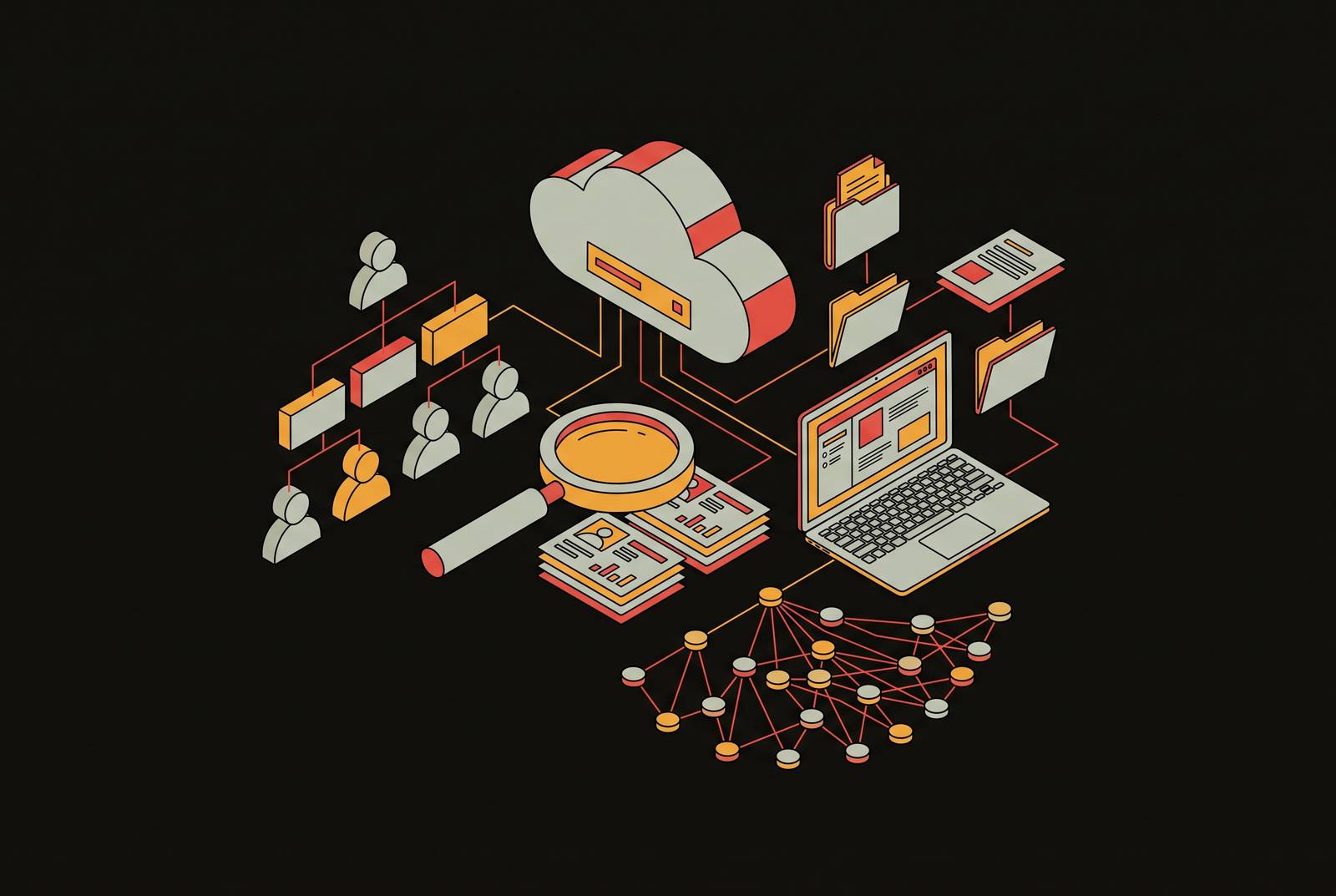 Cover illustration for “OSINT Techniques for SaaS Engineering Team Targeting”