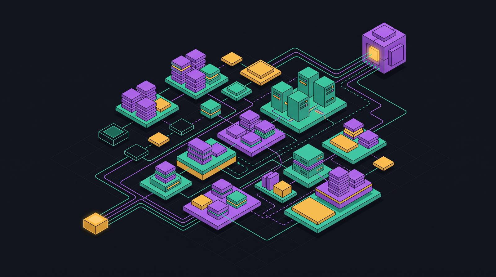 Cover illustration for “Attack Path Mapping at Scale in Large SaaS Codebases”