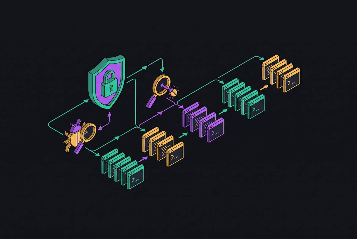 Cover illustration for “Shifting Left on Penetration Testing in the Software Development Lifecycle”