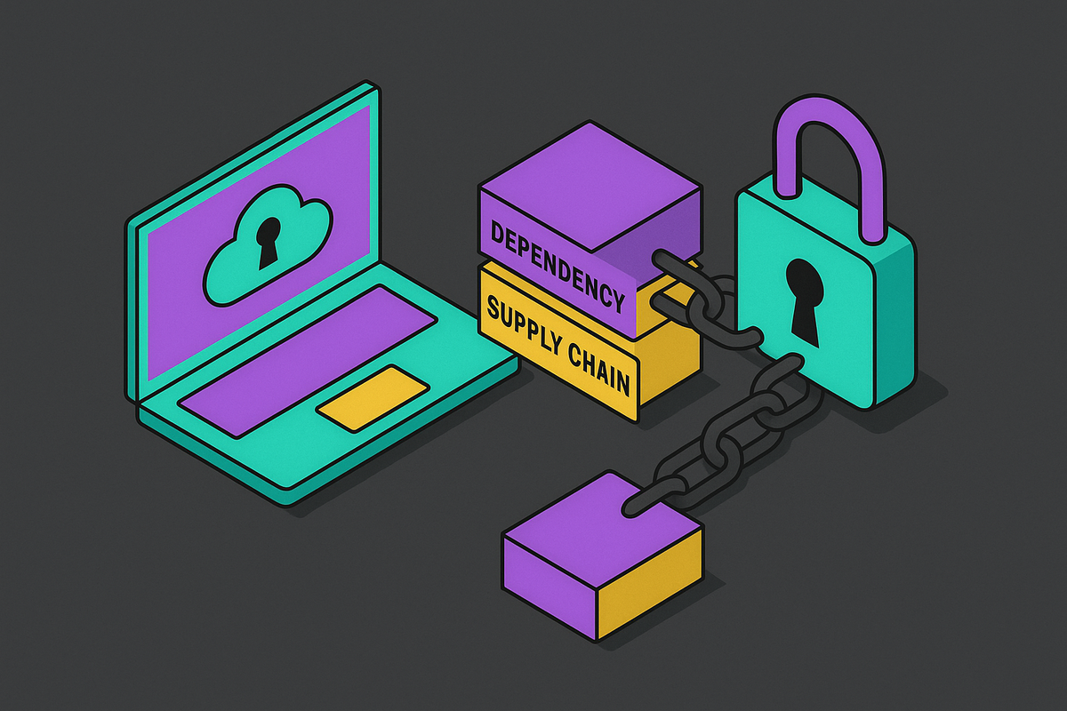 Cover illustration for “Dependency and Supply Chain Security in SaaS Applications”