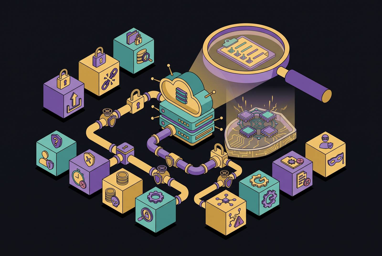Cover illustration for “OWASP LLM Top 10 Applied to SaaS Product Security Reviews”