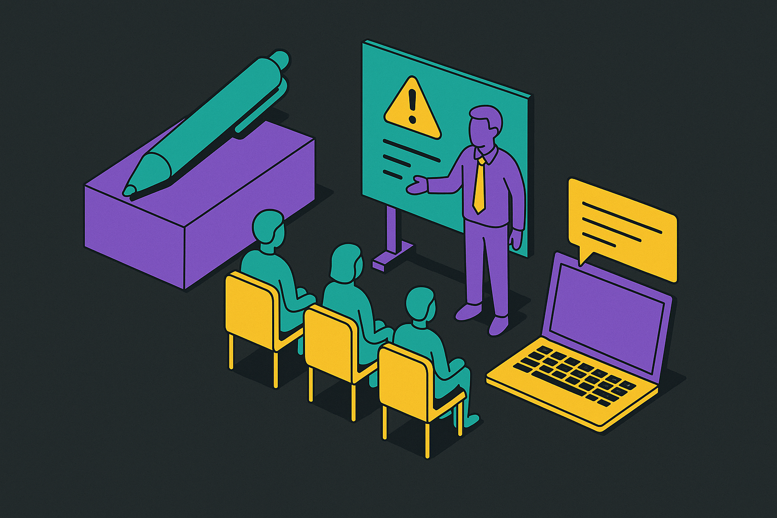 Cover illustration for “Communicating Pen Test Findings to Non-Technical Stakeholders”