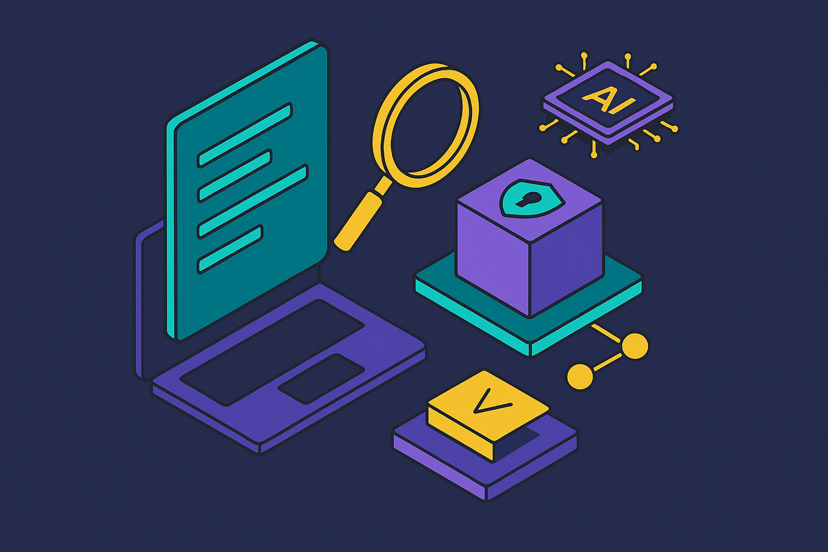 Cover illustration for “Source Code Analysis in AI-Assisted Vulnerability Discovery”