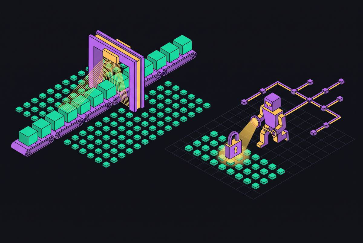 Cover illustration for “How AI-Assisted Pen Testing Differs from Automated Vulnerability Scanning”