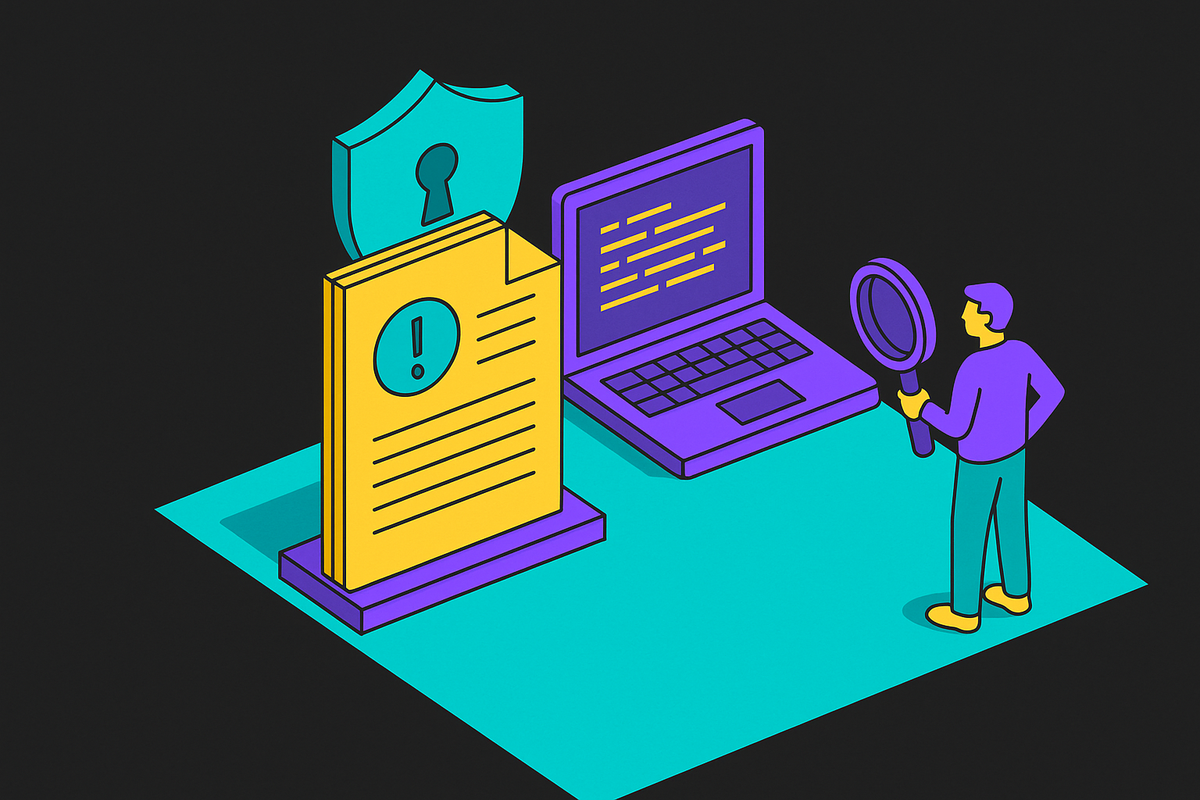 Cover illustration for “Reading and Acting on a Pen Test Report as an Engineering Leader”