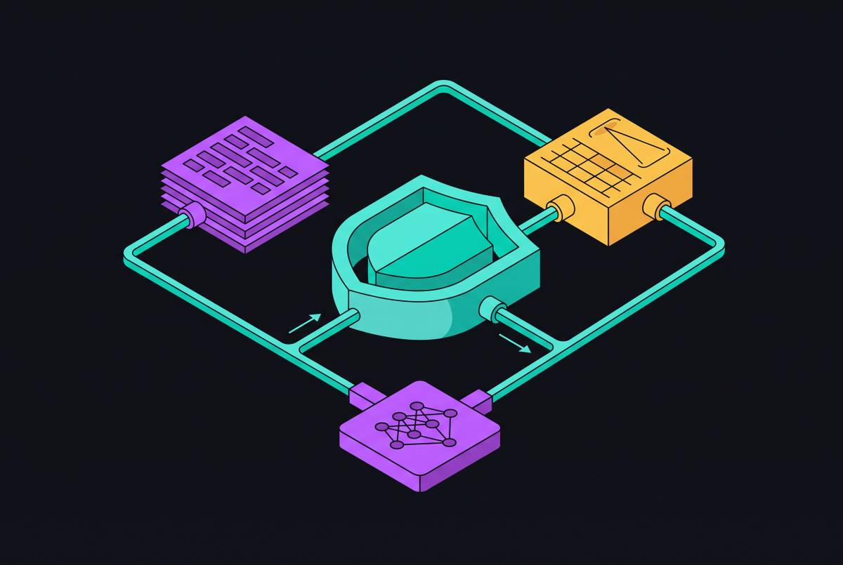 Cover illustration for “Integrating AI Security Testing Into an Existing AppSec Program”