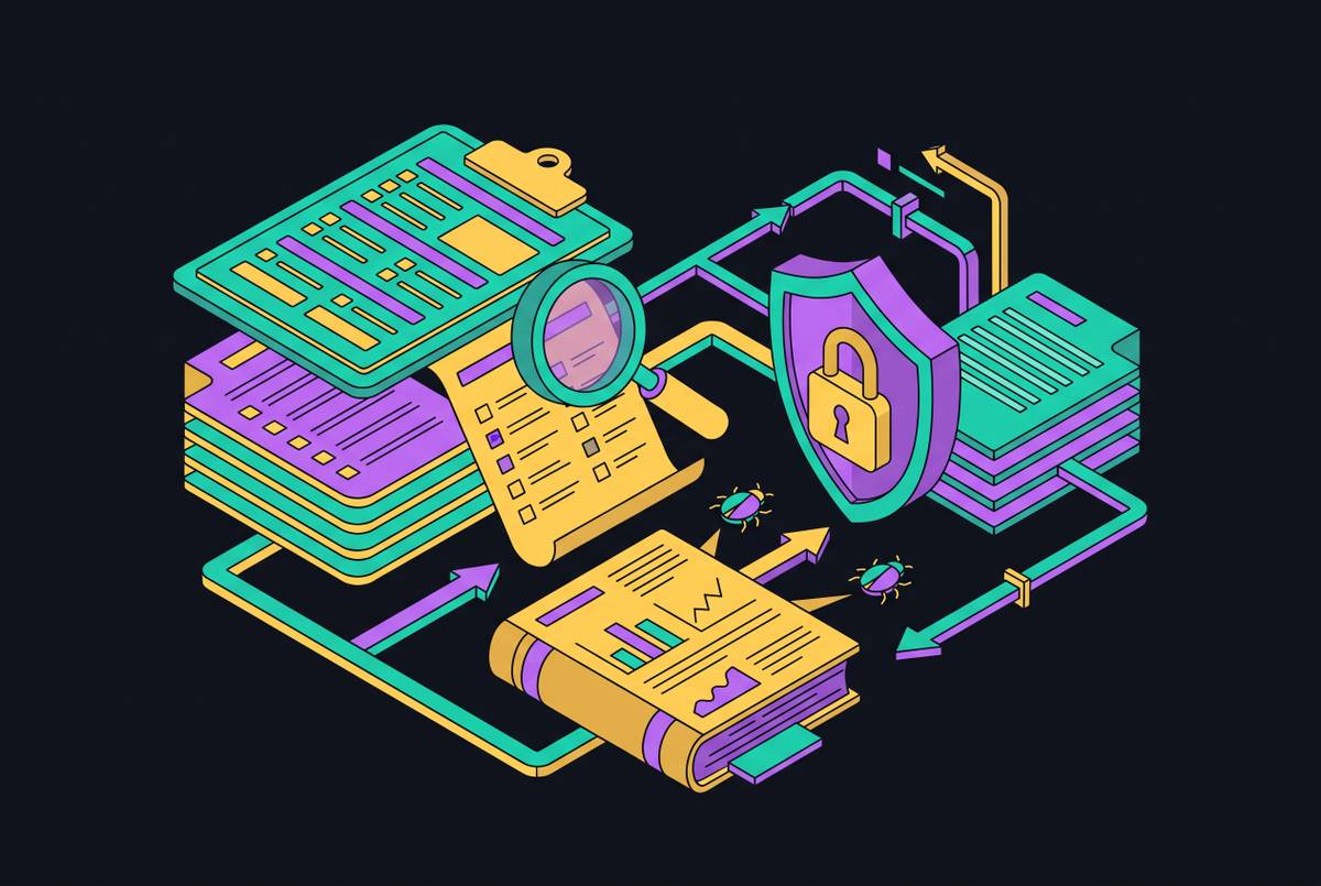 Cover illustration for “Enterprise Vendor Security Questionnaires and Pen Test Evidence”