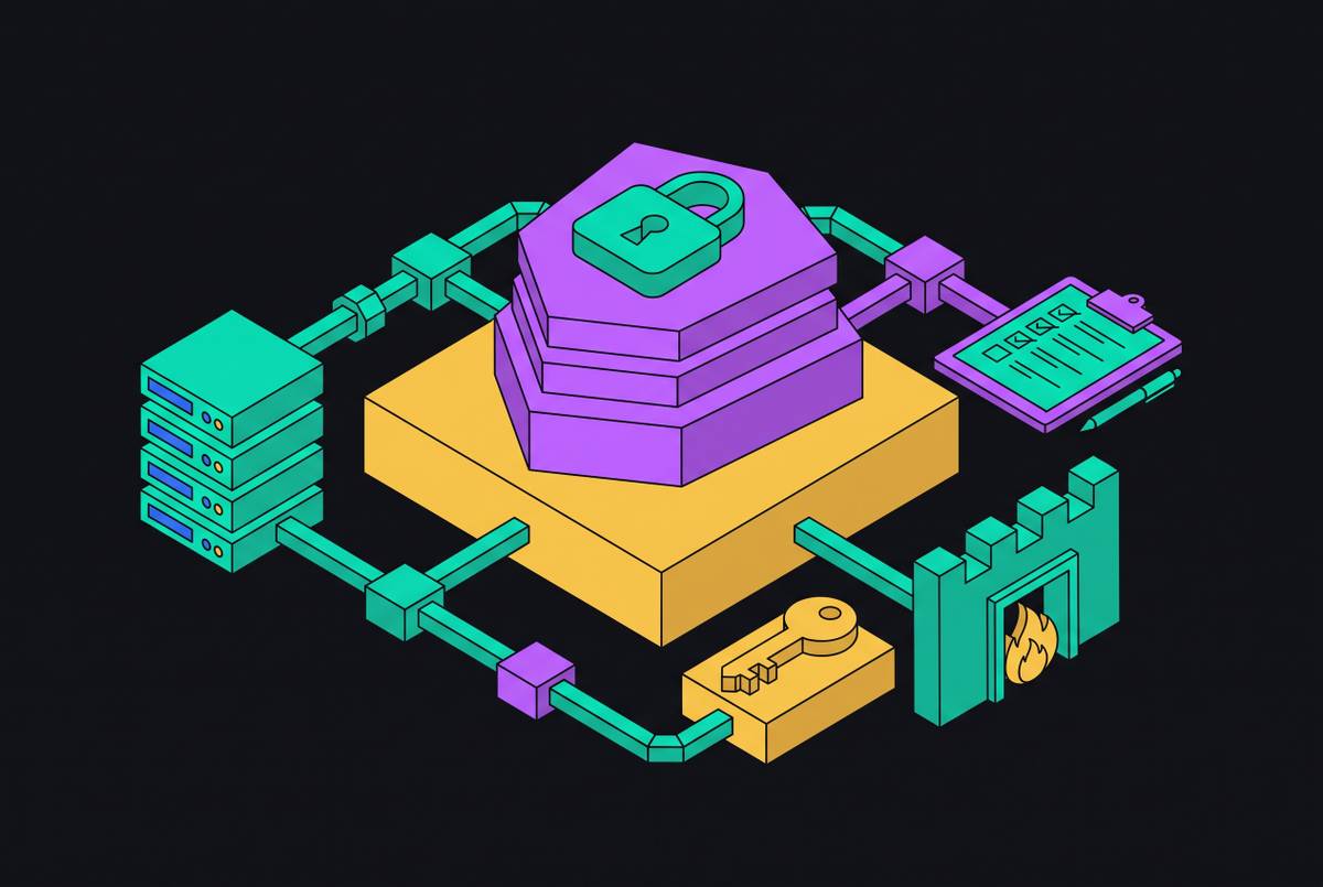 Cover illustration for “Building a Security Program from Scratch at a Seed to Series B Company”